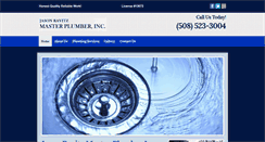 Desktop Screenshot of jasonravitzmasterplumber.com